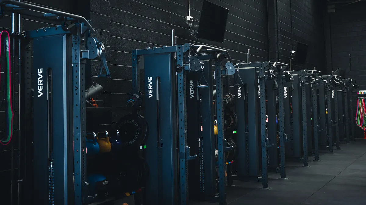 Large installation of VERVE functional training stations